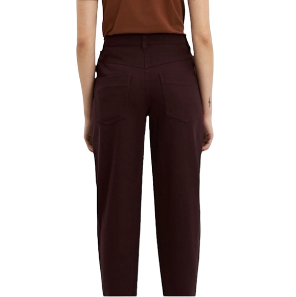 Frank & Oak Amelia Barrel Vintage Fit Pants - Picture 1 of 13